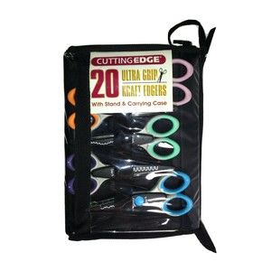 Cutting Edge 20 Ultra Grip Kraft Edgers with Stand & Carrying Case NEW